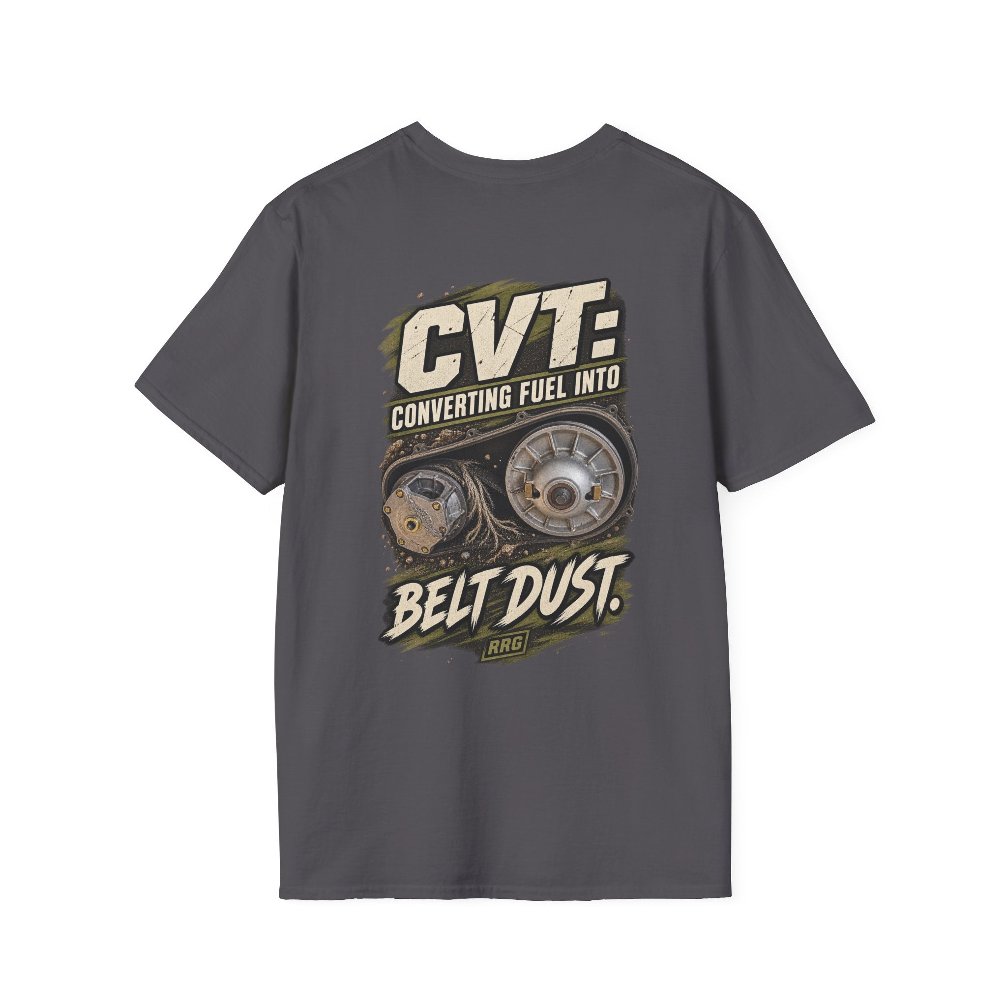 CVT: Converting Fuel Into Belt Dust T-shirt