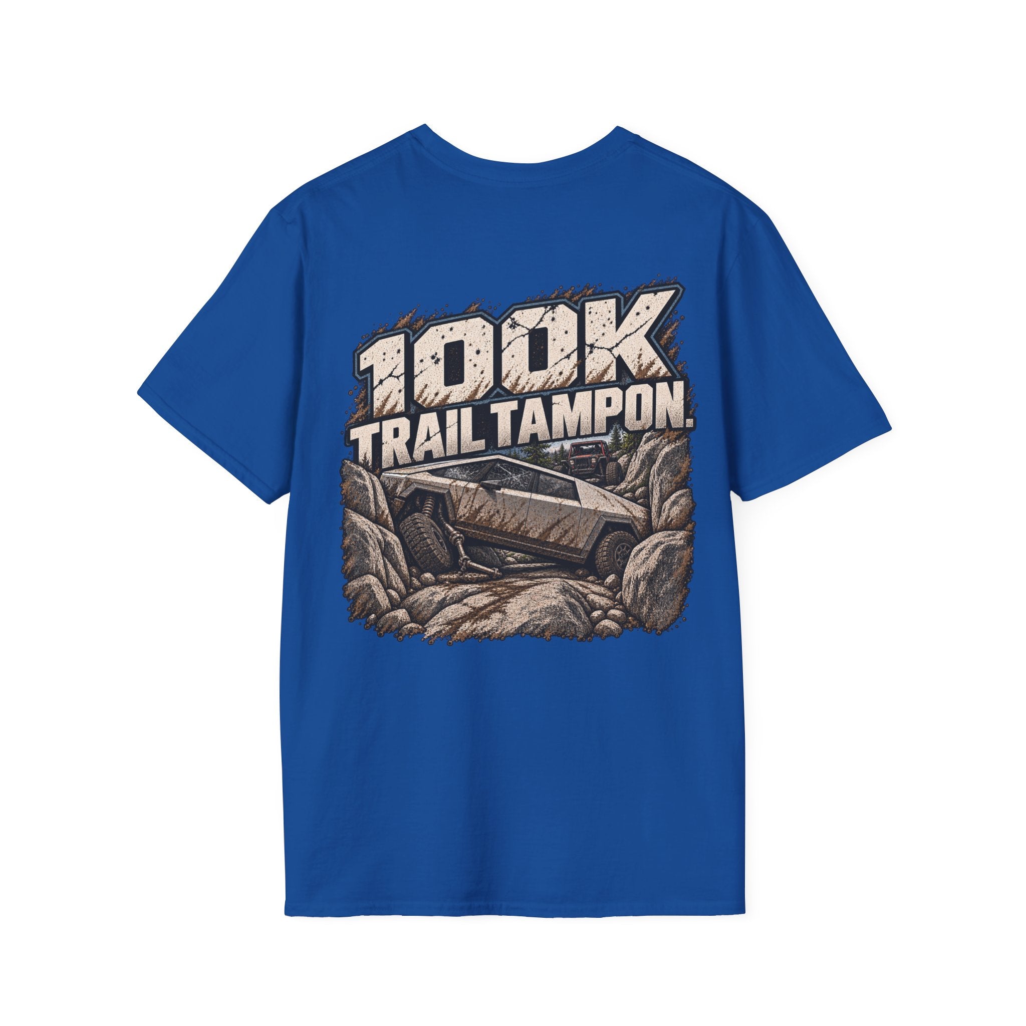 Cybertruck 100K Trail Tampon T-shirt
