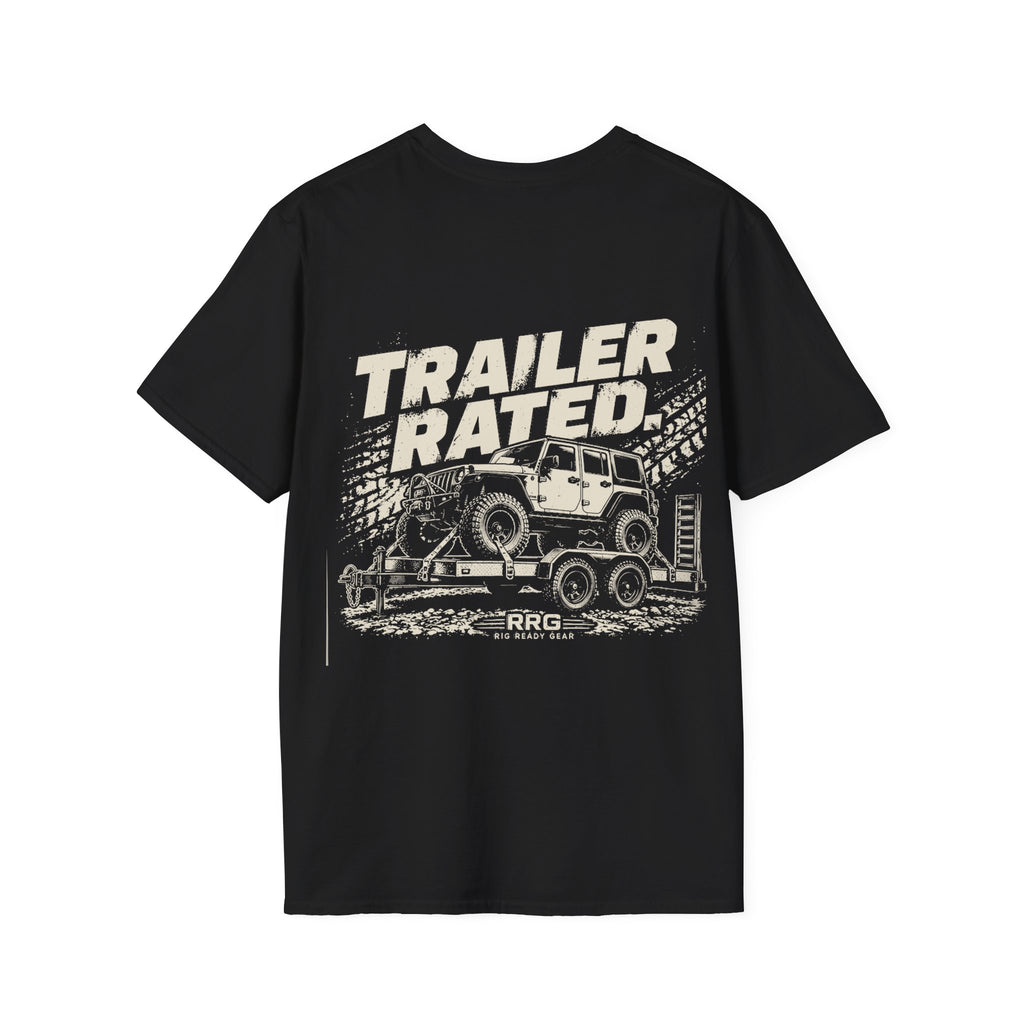 TRAILER RATED 4 Door T-Shirt