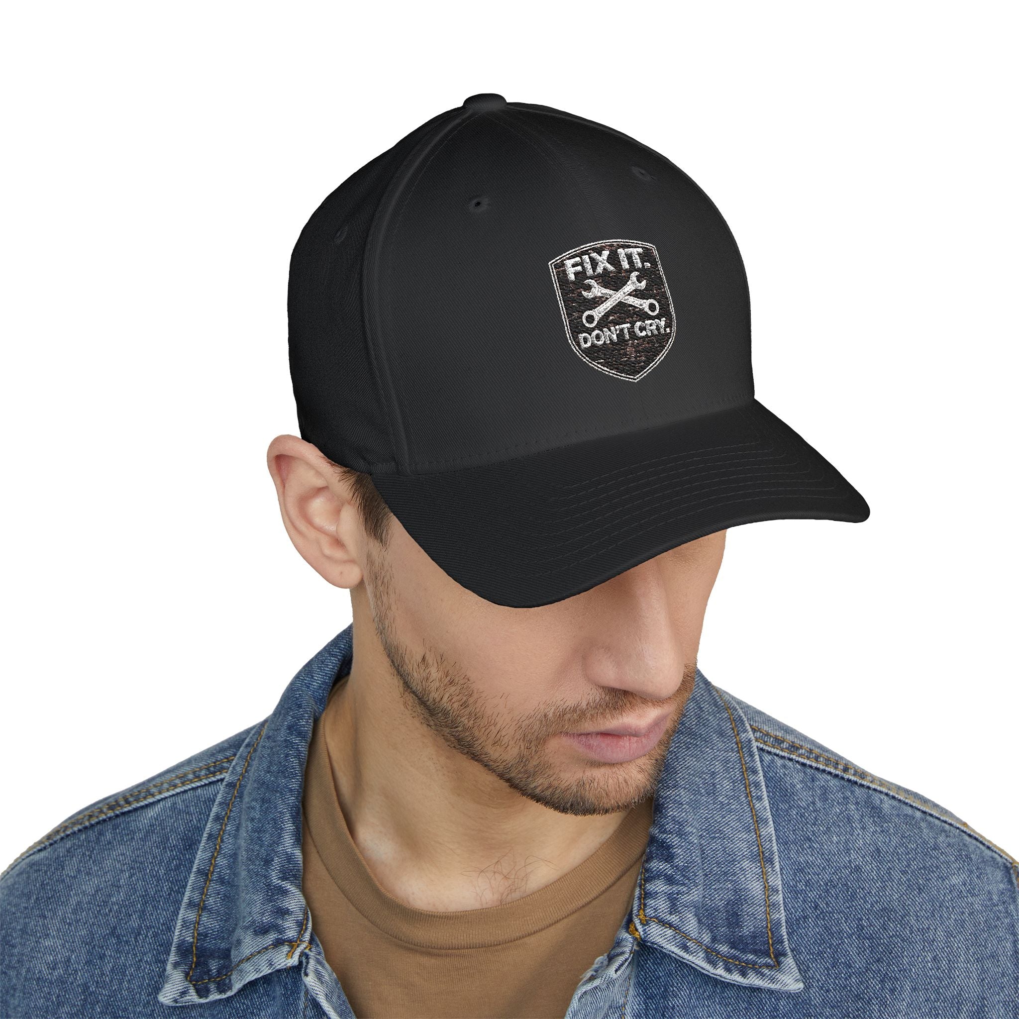 Fix It Don’t Cry Embroidered Cap