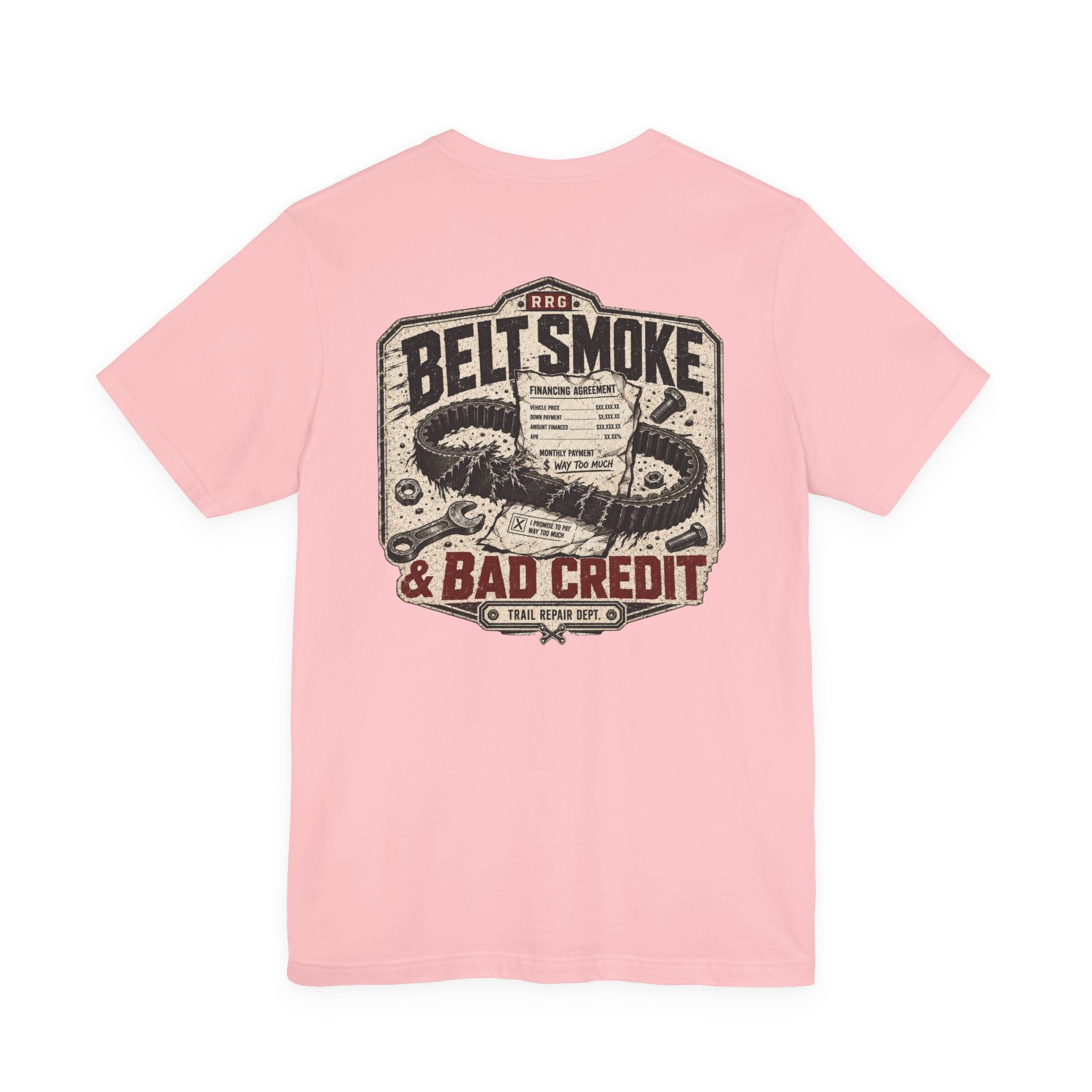 Belt Smoke & Bad Credit Tee | Rig Ready Gear Shirt