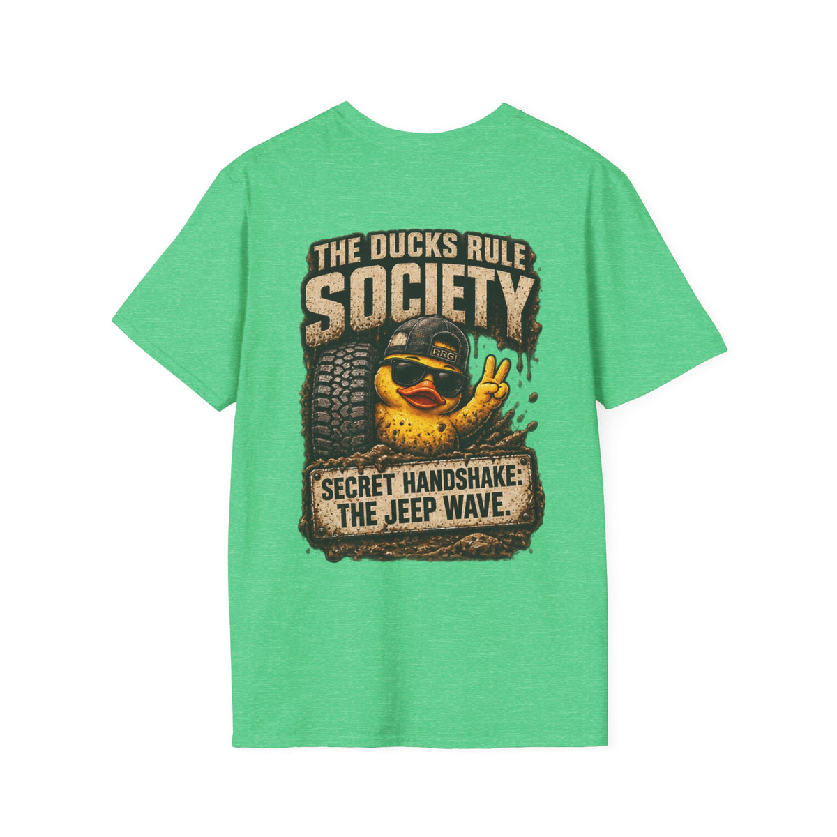 The Ducks Rule Society — Secret Handshake: The Jeep Wave — Wave Approved T-shirt
