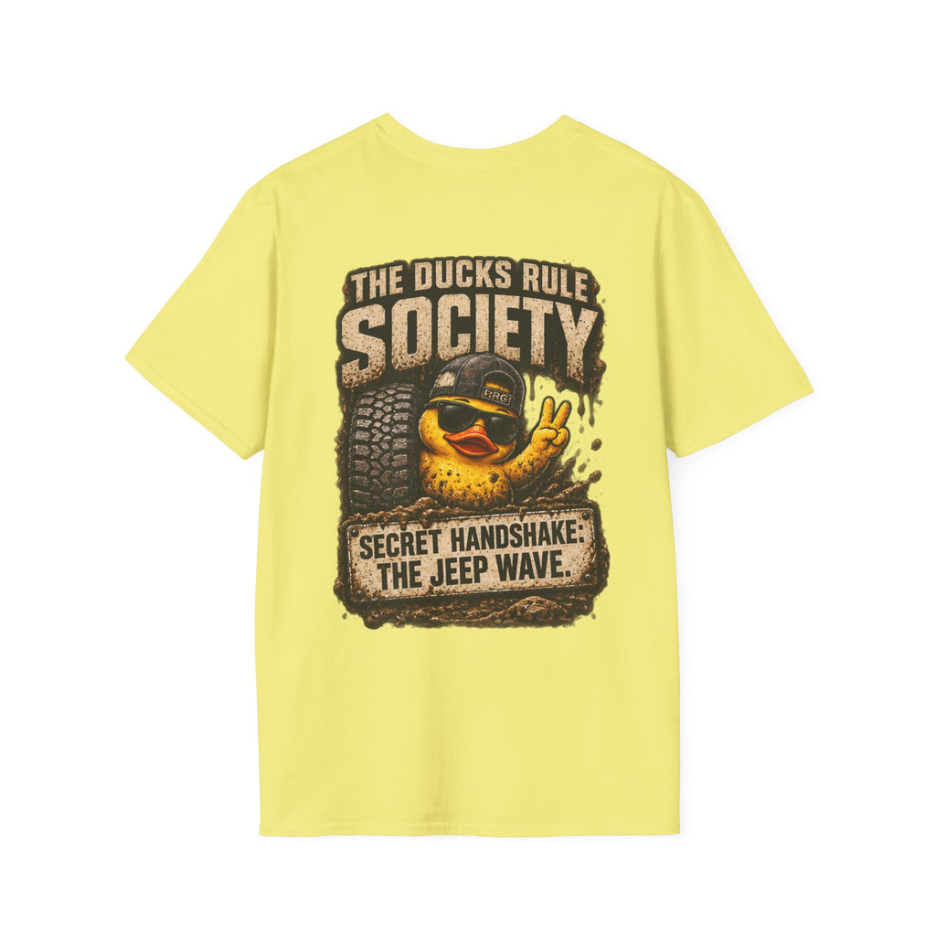 The Ducks Rule Society — Secret Handshake: The Jeep Wave — Wave Approved T-shirt