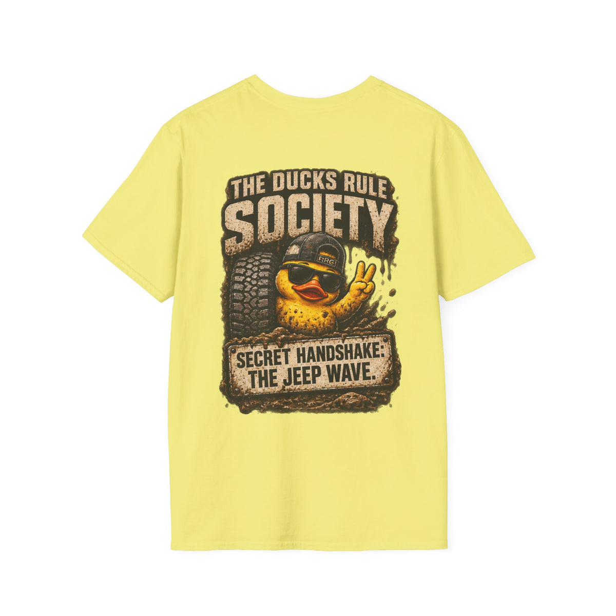 The Ducks Rule Society — Secret Handshake: The Jeep Wave — Wave Approved T-shirt