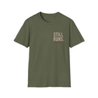 IT WAS FINE WHEN WE LEFT. T-Shirt