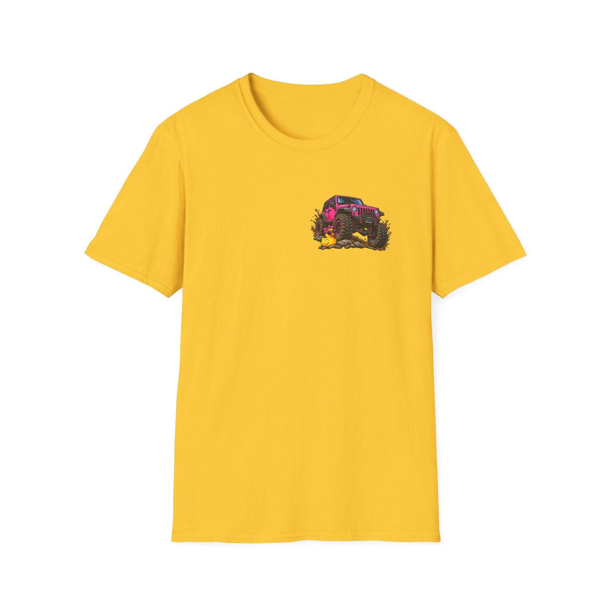 Mud, Ducks & Pink 4x4 T-shirt