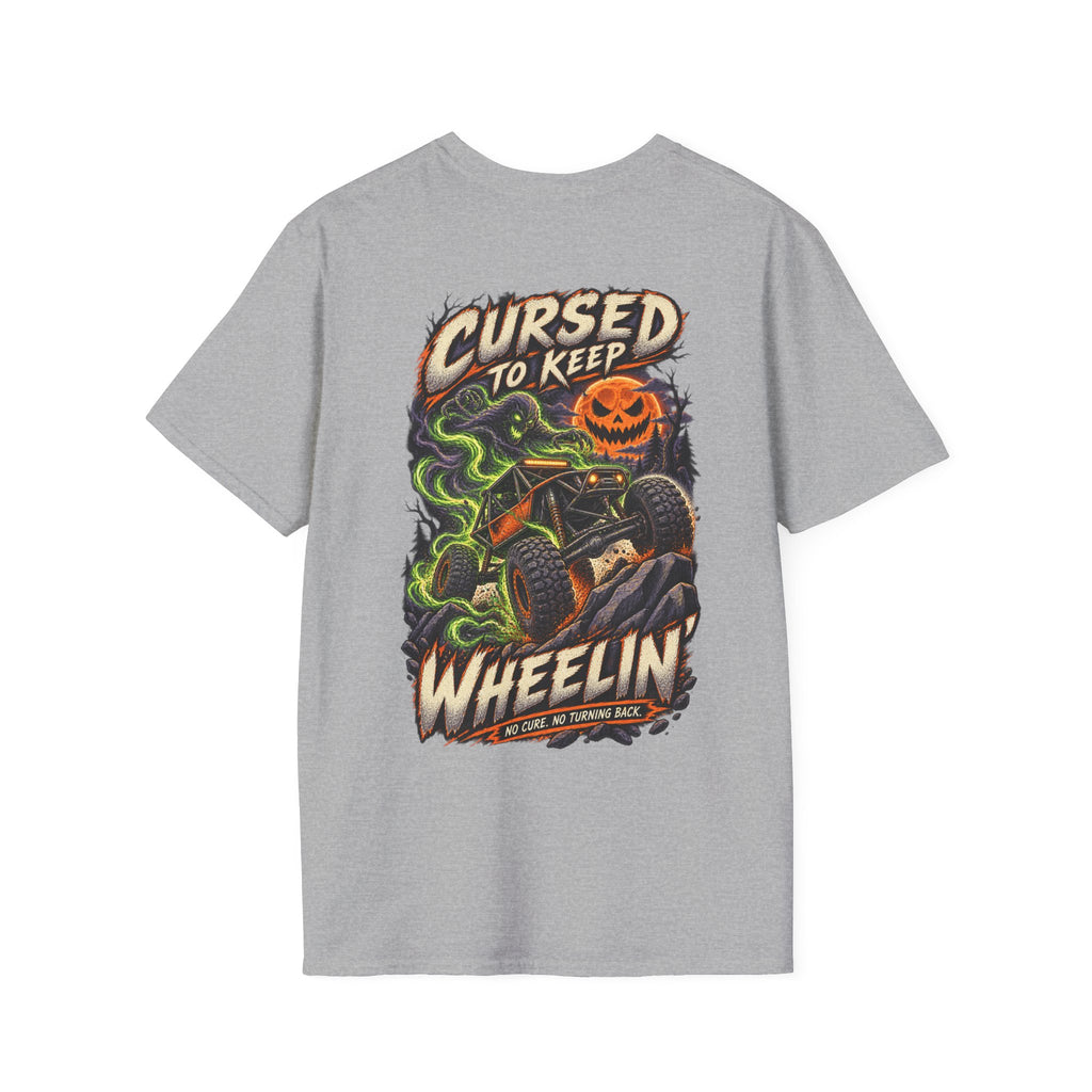 Cursed to Keep Wheelin’ Phantom T-shirt