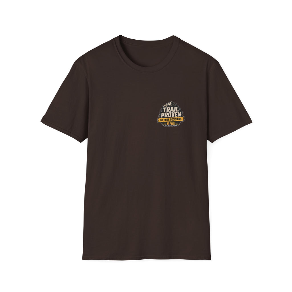TRAIL PROVEN BY POOR DECISIONS T-shirt