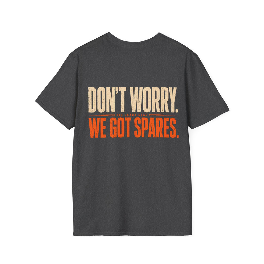 WE GOT SPARES. T-shirt
