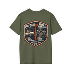 Golf Cart vs. 60K Golf Cart T-shirt