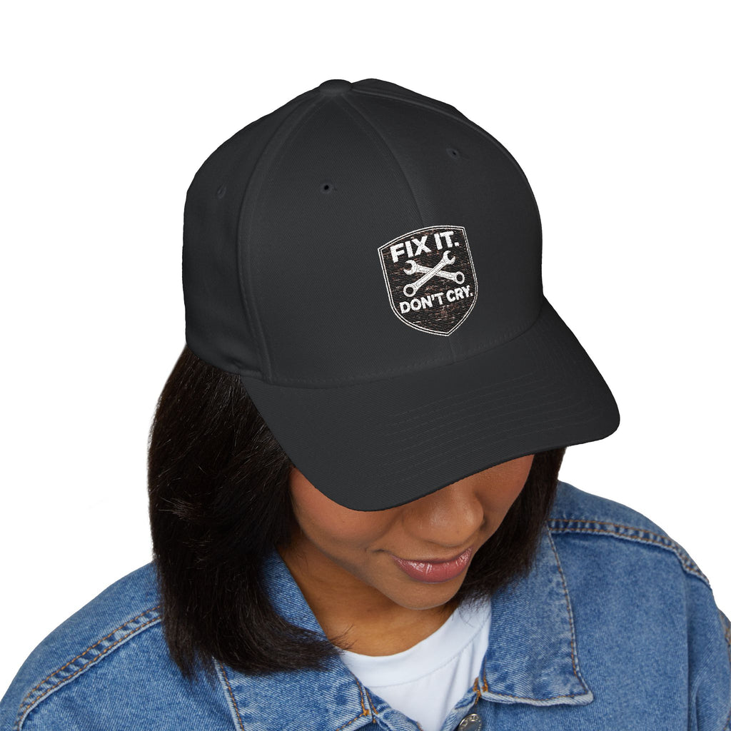 Fix It Don’t Cry Embroidered Cap