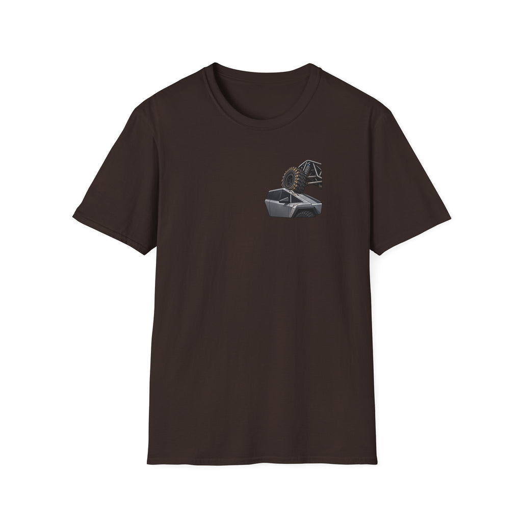 Cybertruck Crush — Rock Crawler T-Shirt