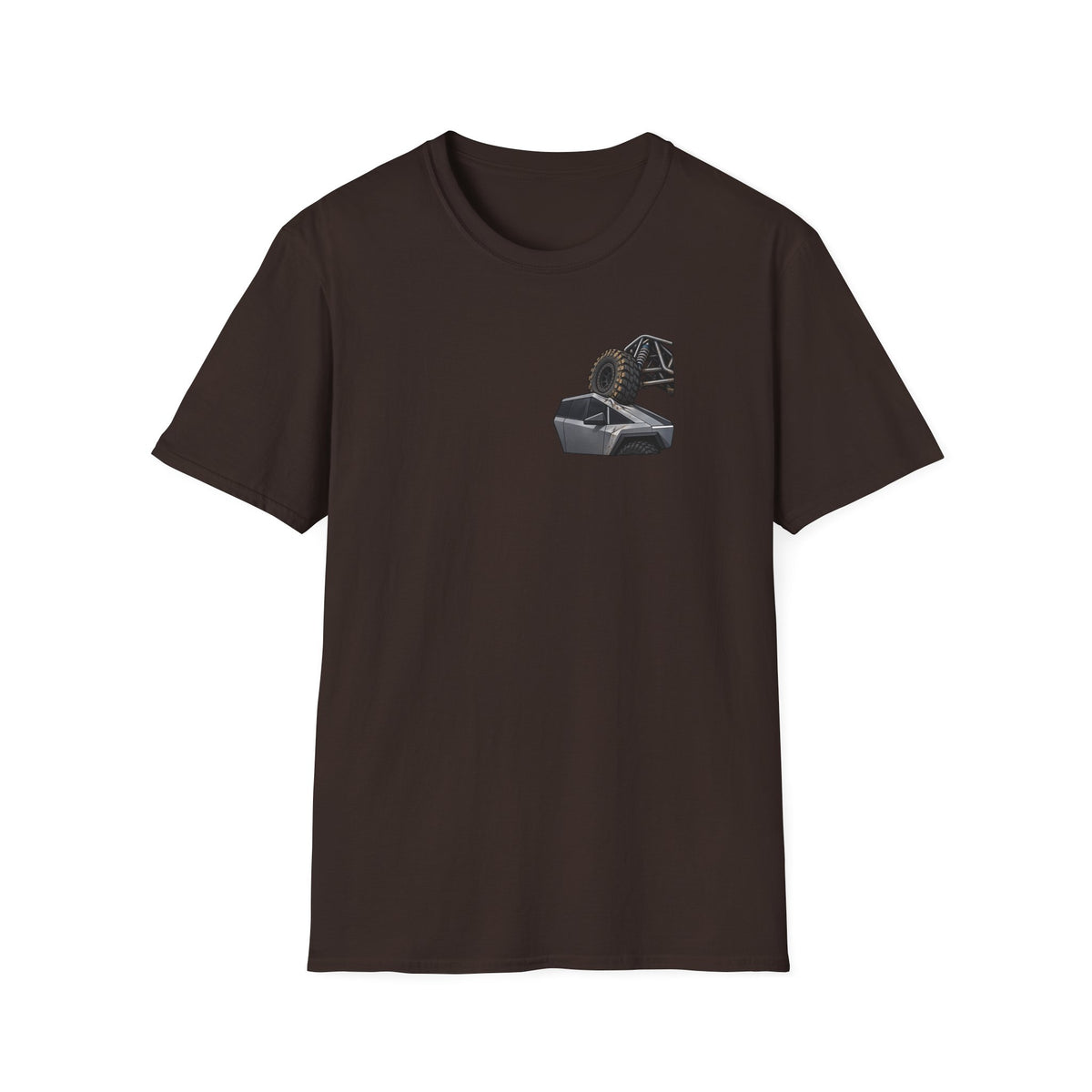 Cybertruck Crush — Rock Crawler T-Shirt