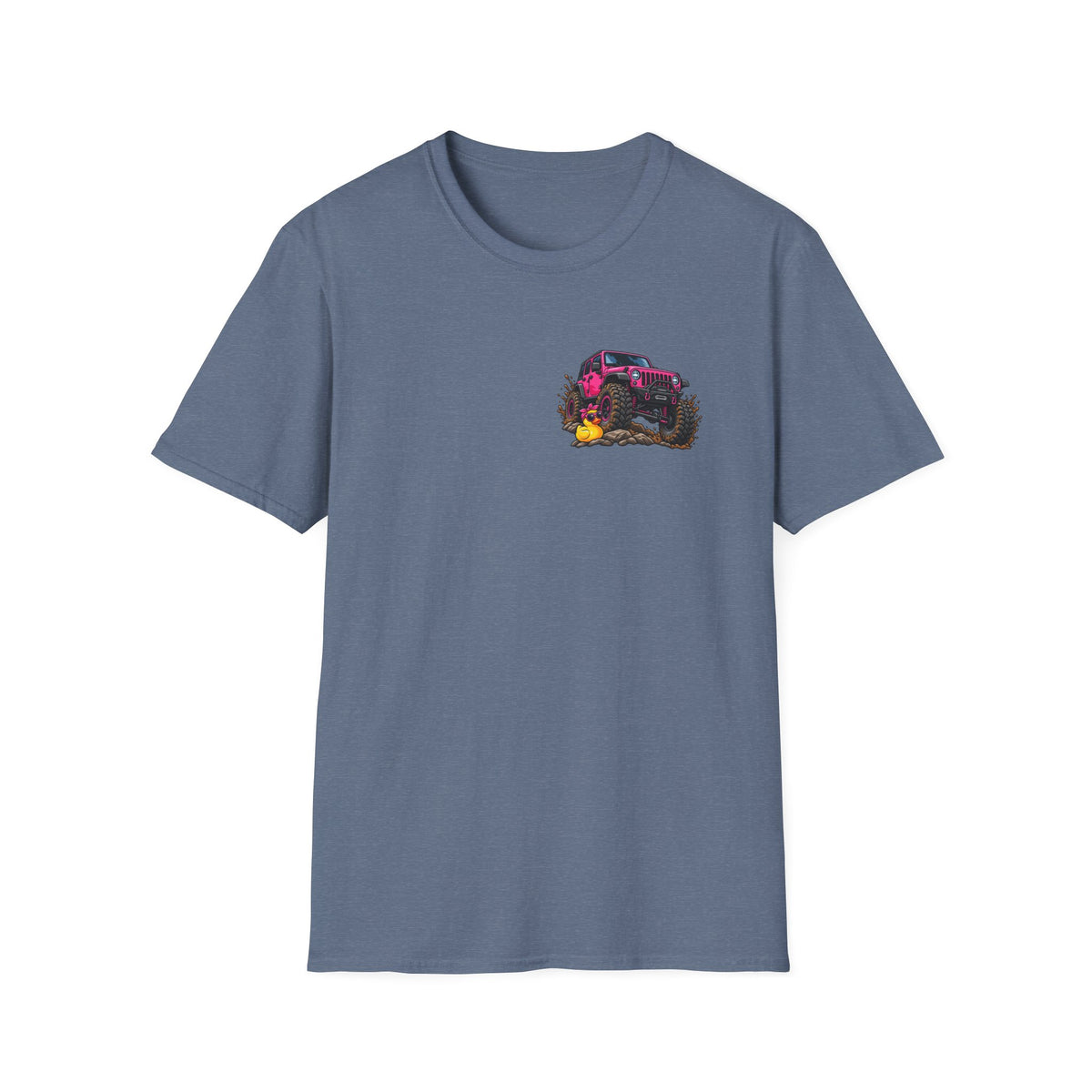 Mud, Ducks & Pink 4x4 T-shirt