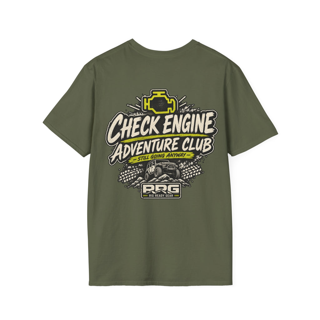 CHECK ENGINE ADVENTURE CLUB T-shirt