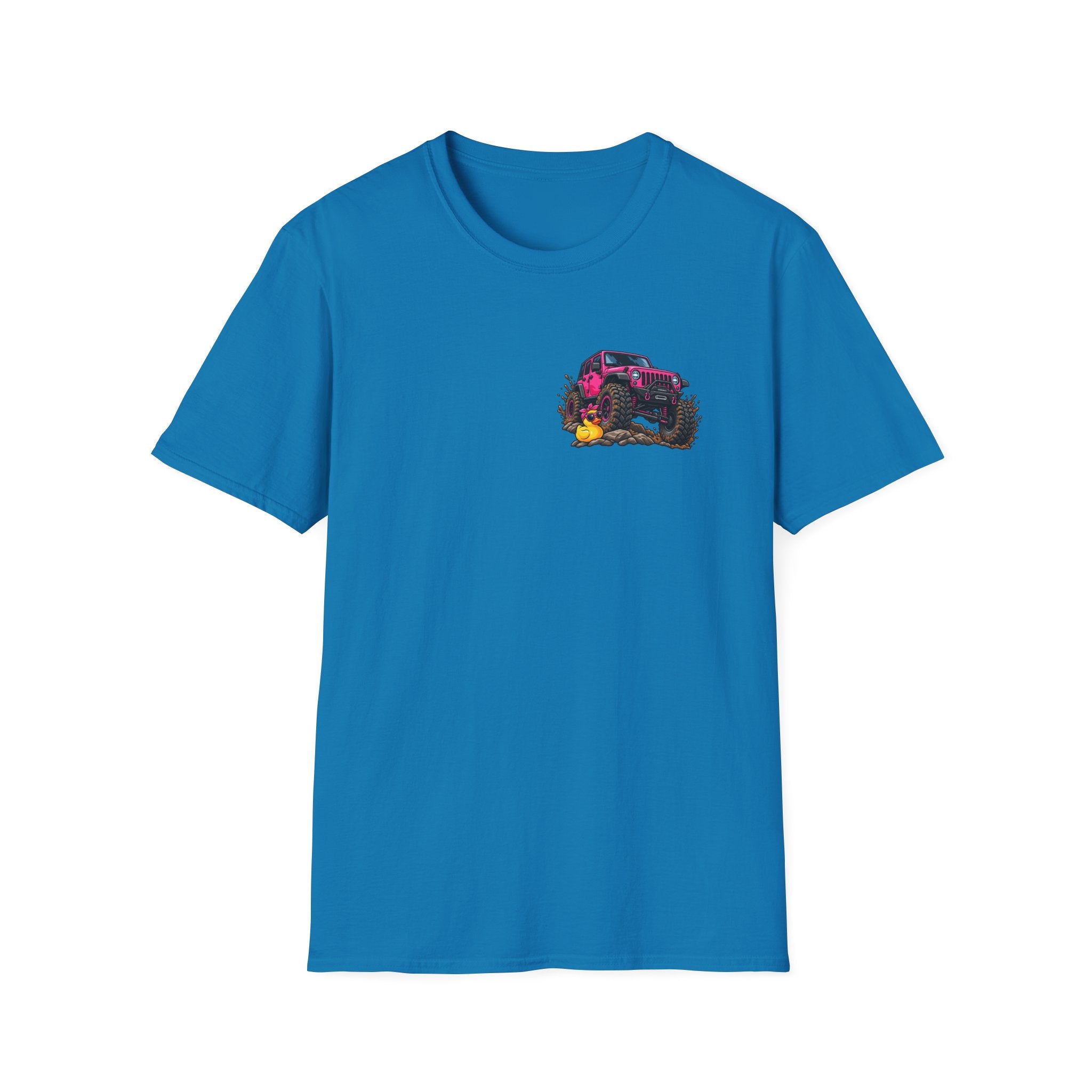 Mud, Ducks & Pink 4x4 T-shirt