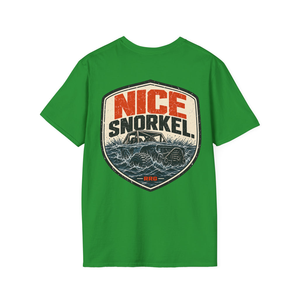 Nice Snorkel T-Shirt — Funny Off-Road Water Crossing Tee