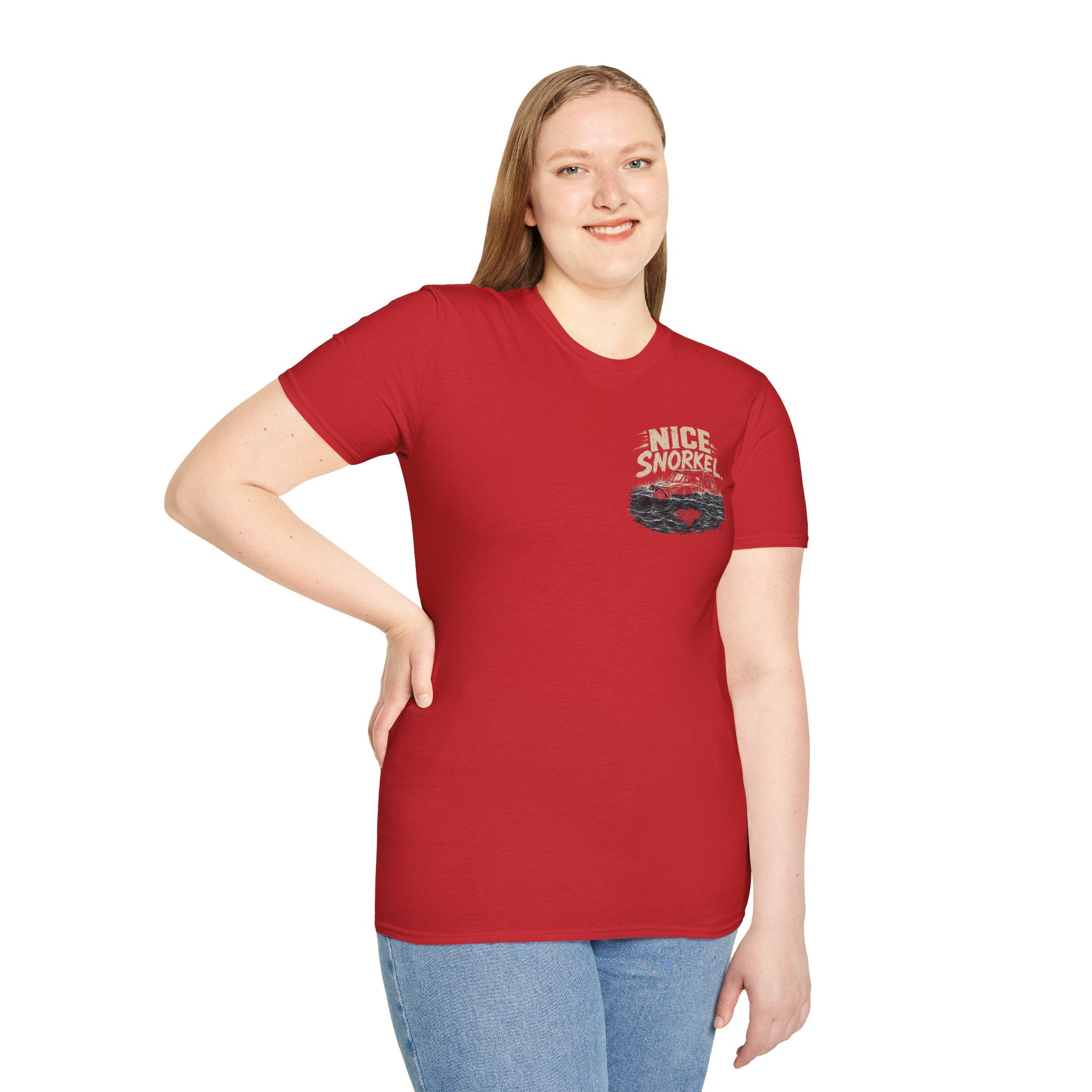 Nice Snorkel T-Shirt — Funny Off-Road Water Crossing Tee