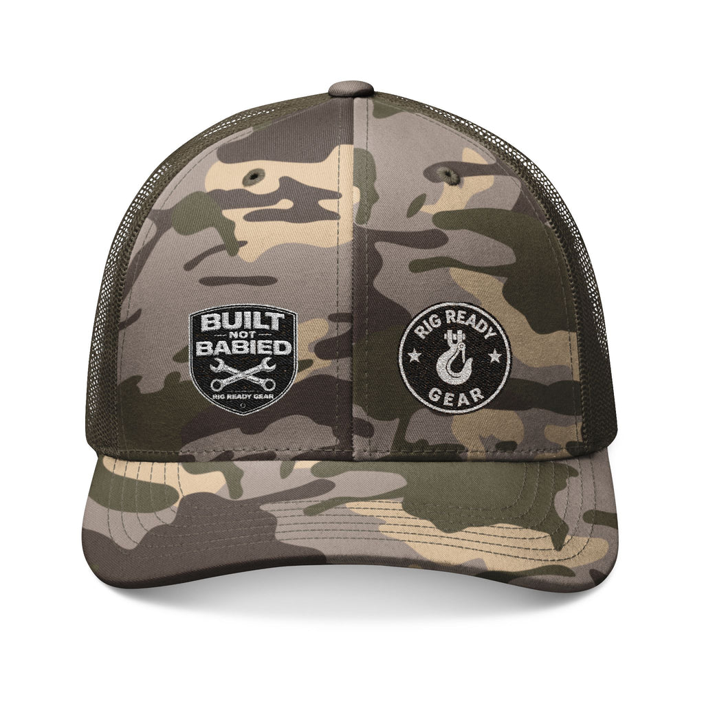 Camouflage Trucker Hat (Embroidery)