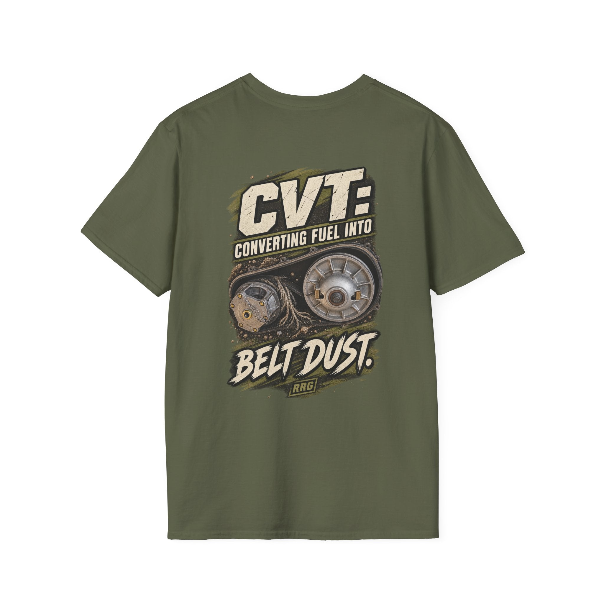 CVT: Converting Fuel Into Belt Dust T-shirt