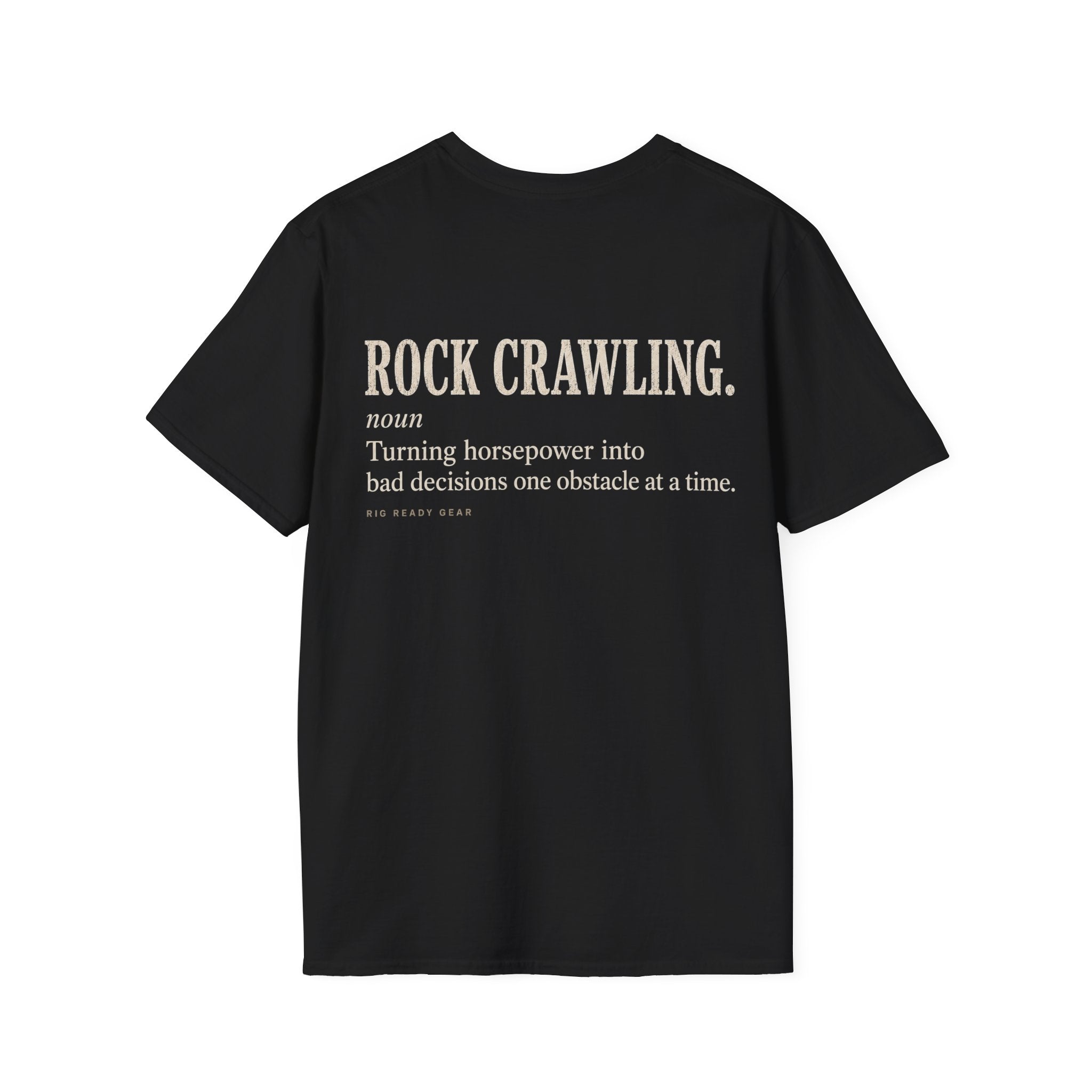 ROCK CRAWLING. Dictionary T-shirt