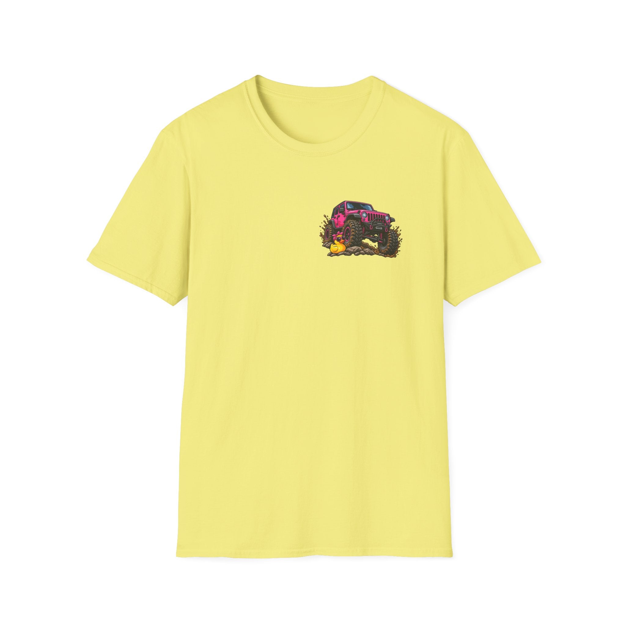 Mud, Ducks & Pink 4x4 T-shirt