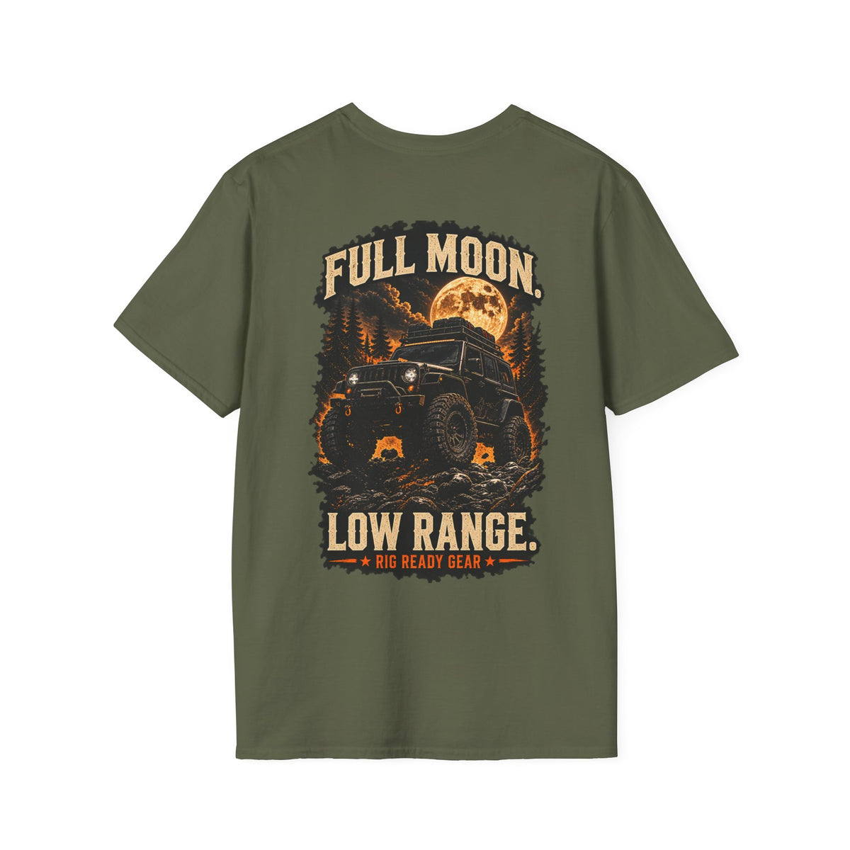 Full Moon. Low Range. T-shirt