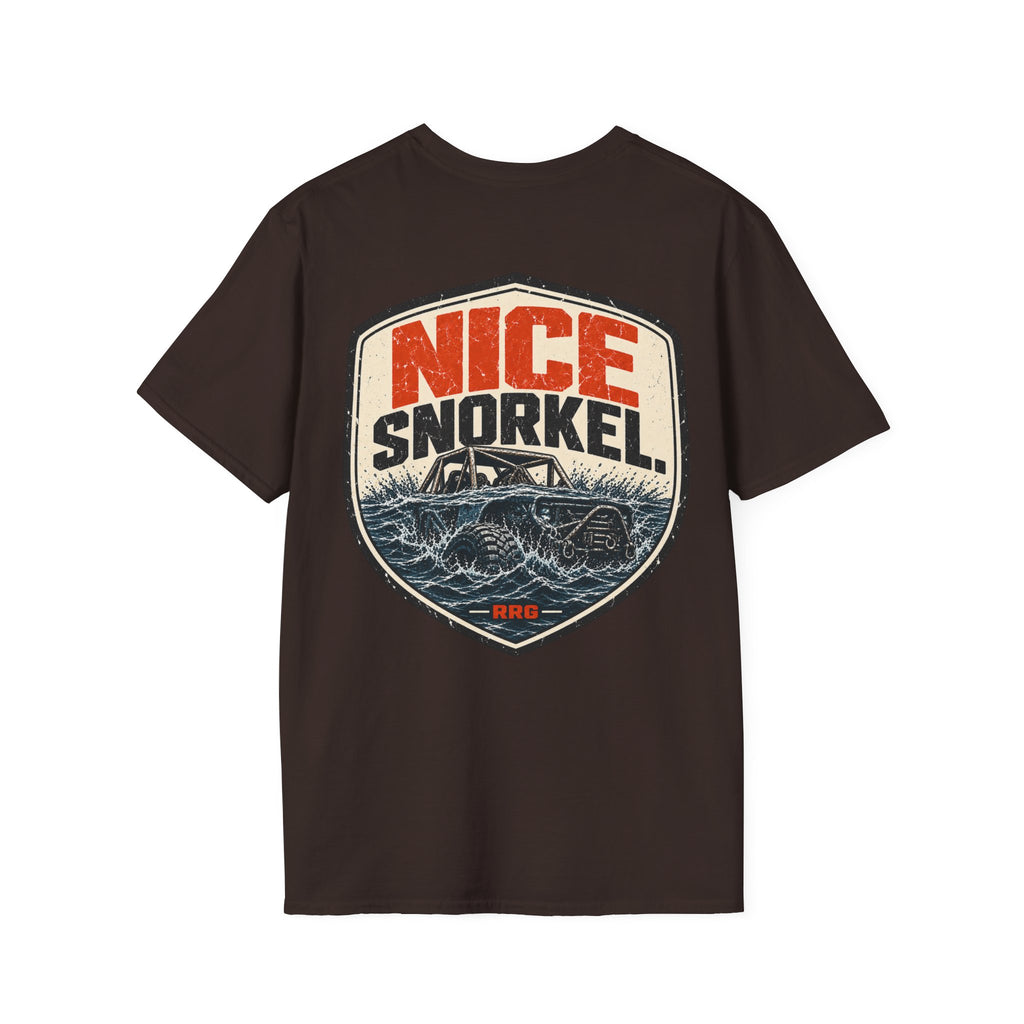 Nice Snorkel T-Shirt — Funny Off-Road Water Crossing Tee