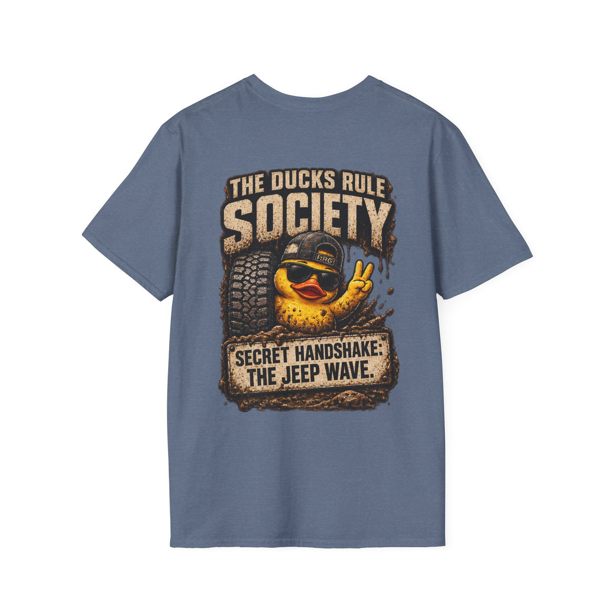 The Ducks Rule Society — Secret Handshake: The Jeep Wave — Wave Approved T-shirt