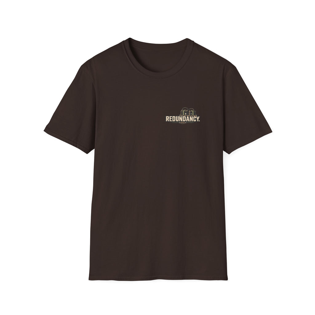 Dual Batteries. Single Recovery Point. T-shirt