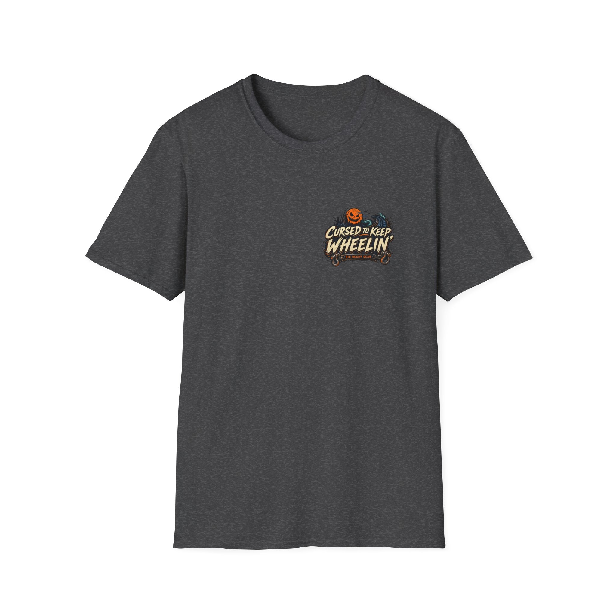 Cursed to Keep Wheelin’ Zombies T-shirt