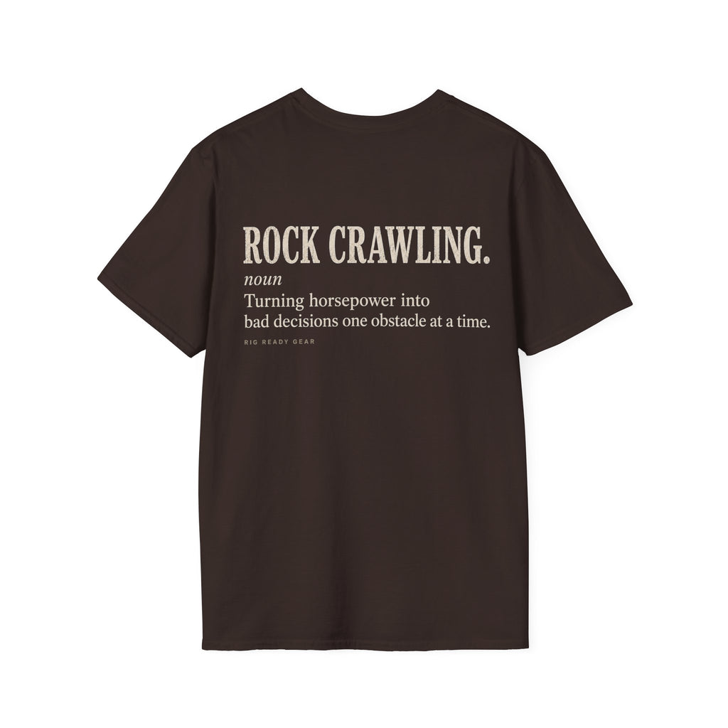 ROCK CRAWLING. Dictionary T-shirt