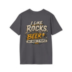 I LIKE ROCKS, BEER, AND MAYBE 3 PEOPLE.