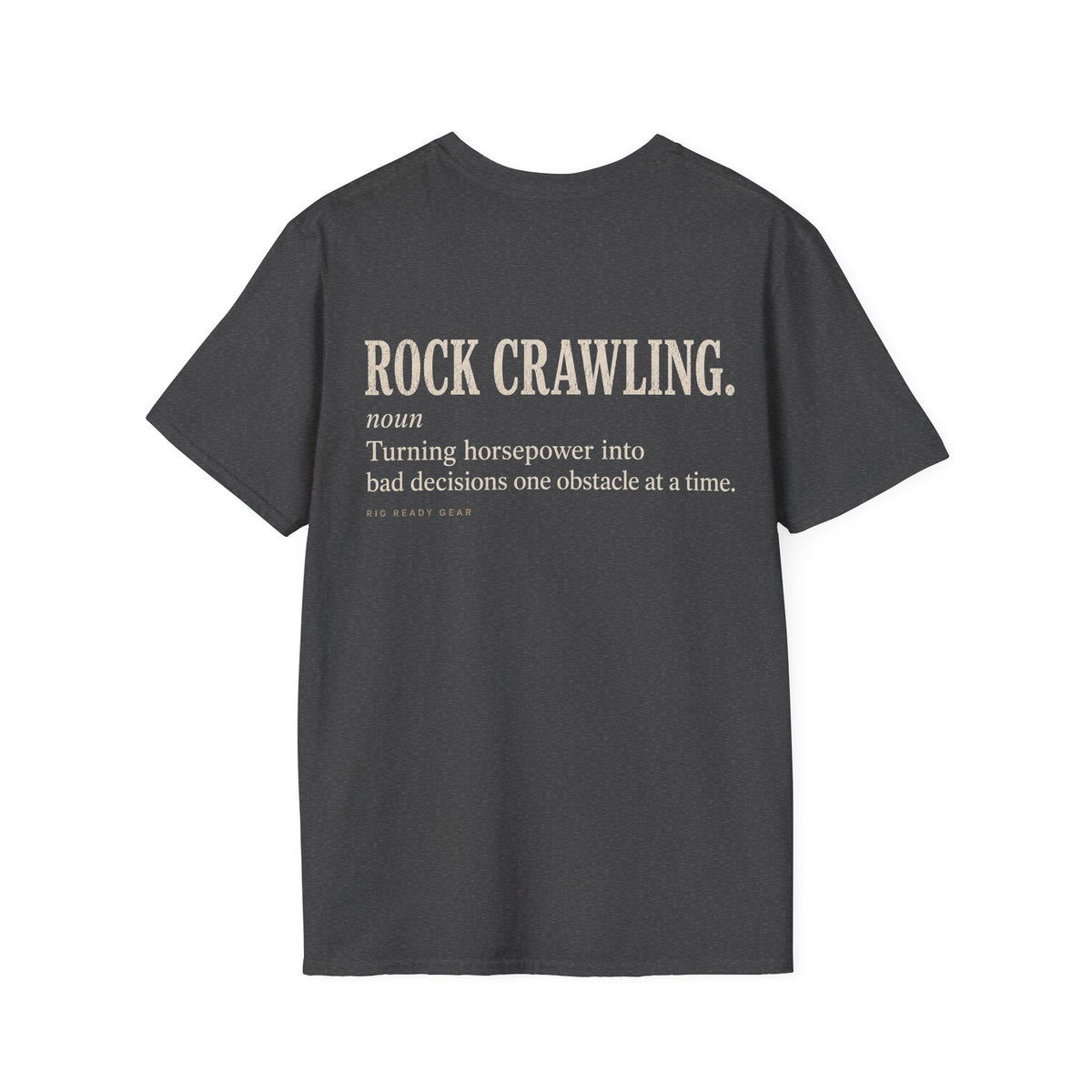 ROCK CRAWLING. Dictionary T-shirt