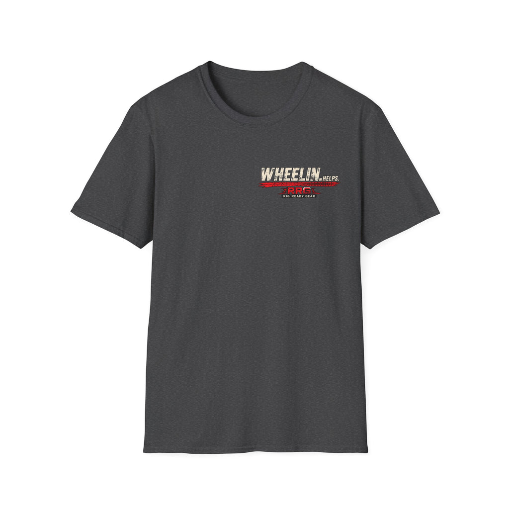 WHEELIN HELPS T-shirt