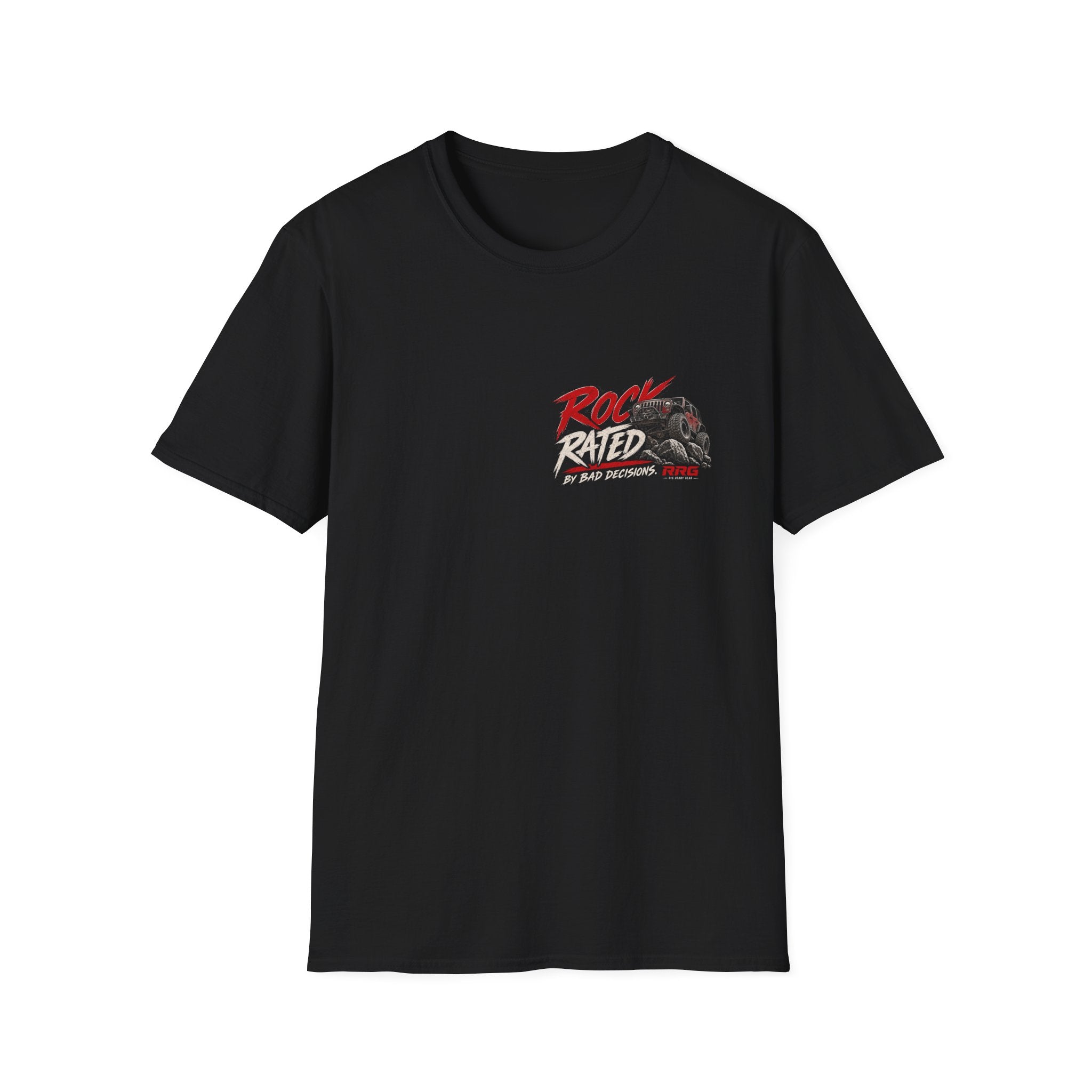 ROCK RATED BY BAD DECISIONS T-shirt