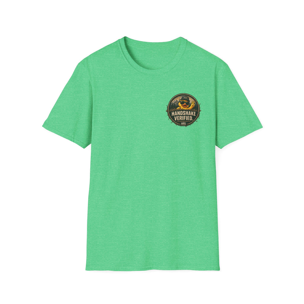 The Ducks Rule Society — Secret Handshake: The Jeep Wave — Handshake Verified T-shirt