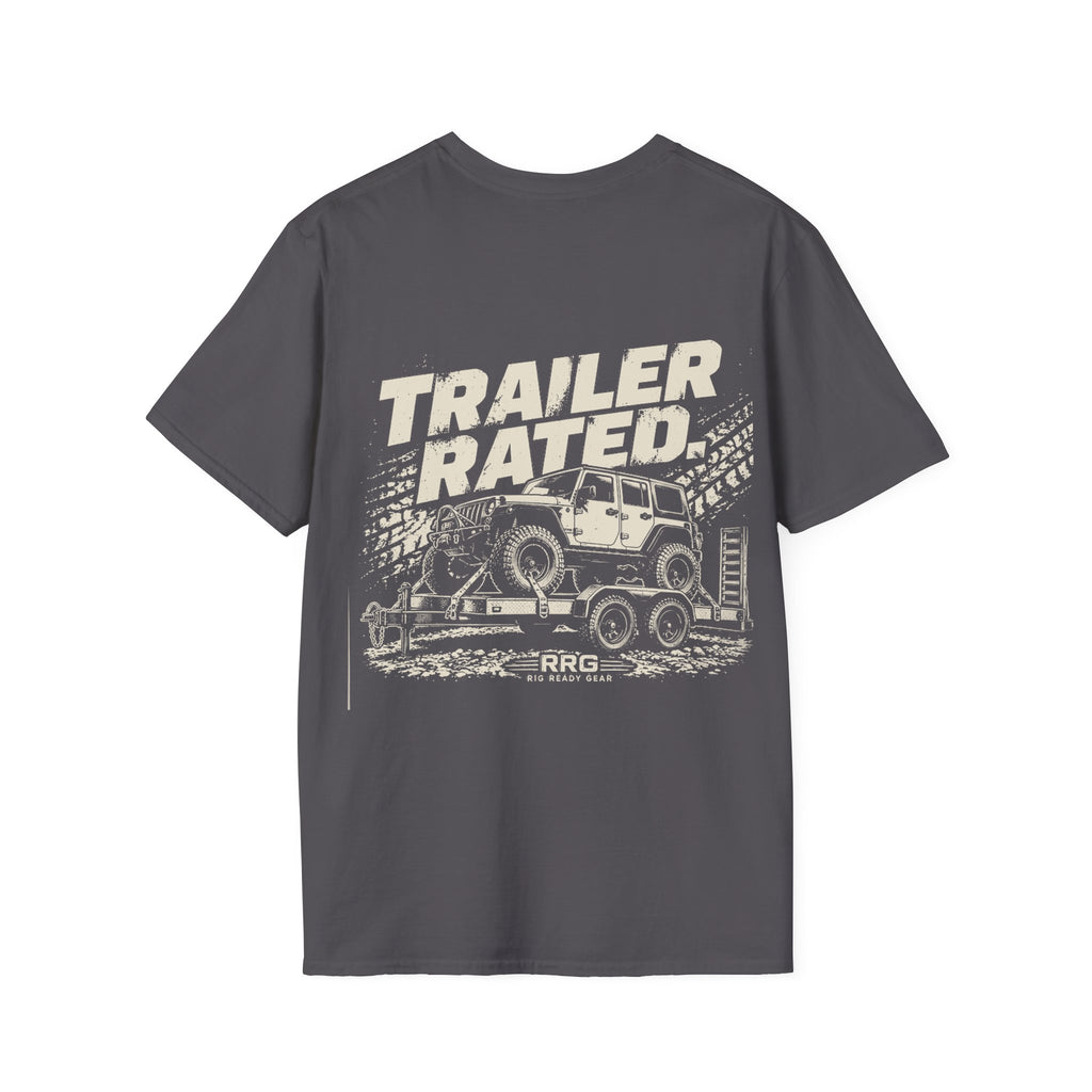 TRAILER RATED 4 Door T-Shirt