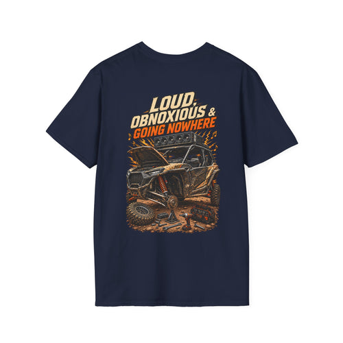60K Golf Cart Loud, Obnoxious & Going Nowhere T-shirt