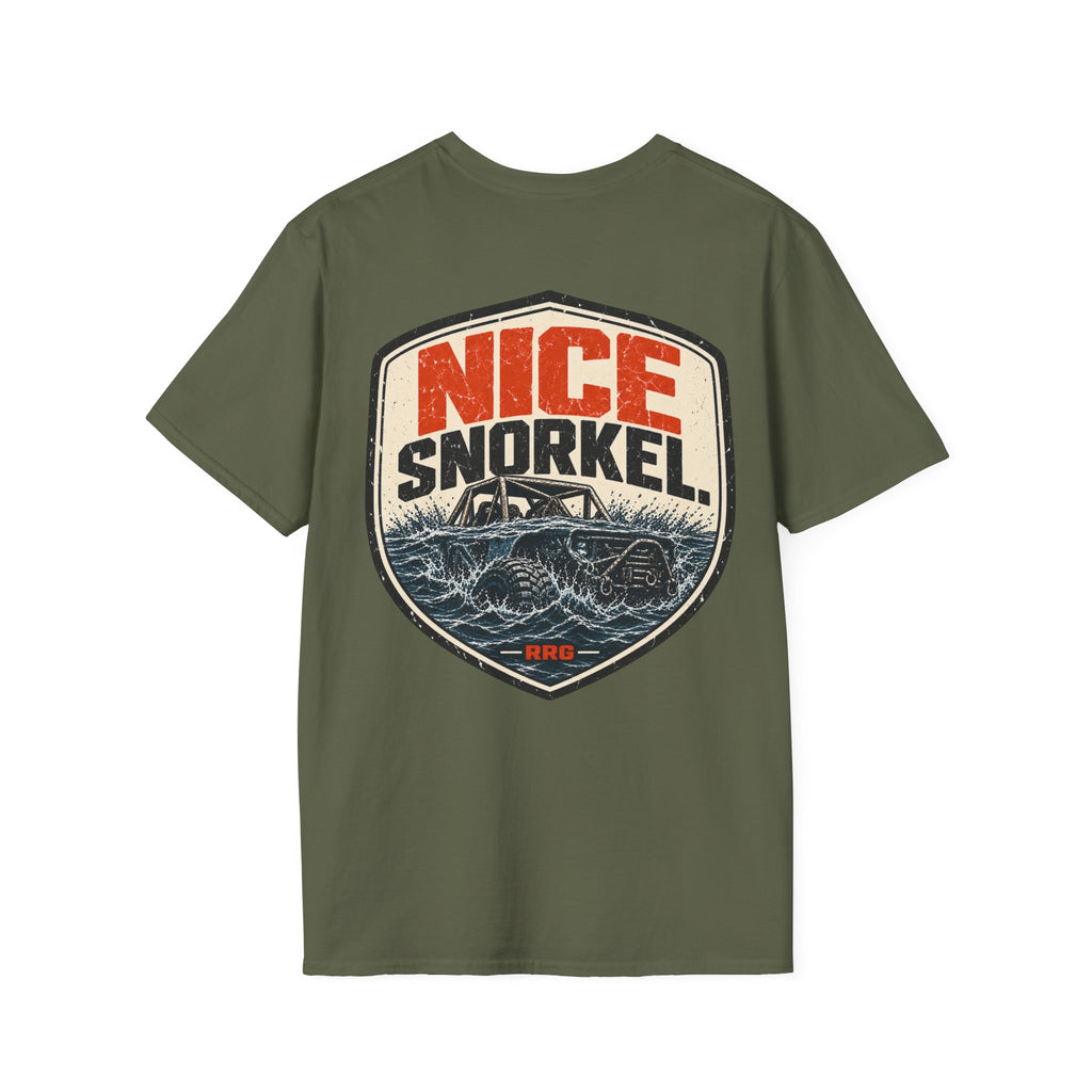 Nice Snorkel T-Shirt — Funny Off-Road Water Crossing Tee