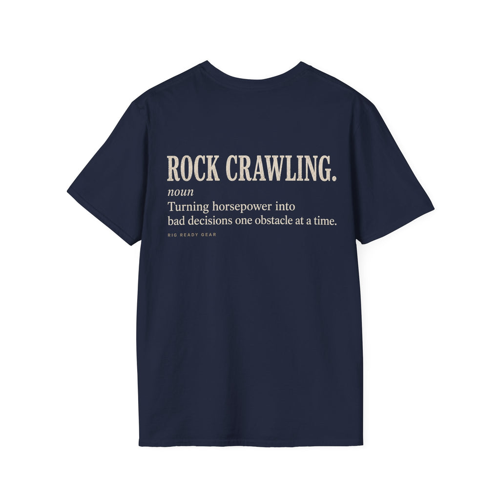 ROCK CRAWLING. Dictionary T-shirt