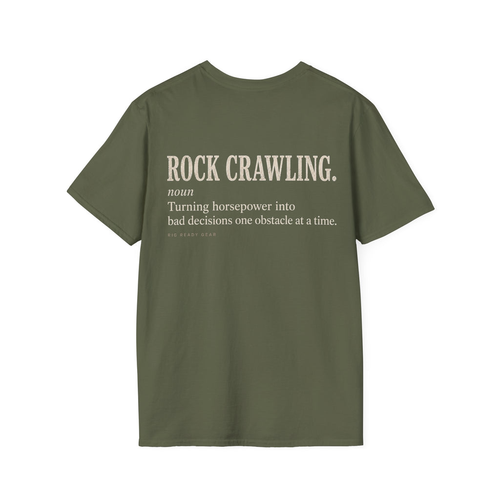 ROCK CRAWLING. Dictionary T-shirt