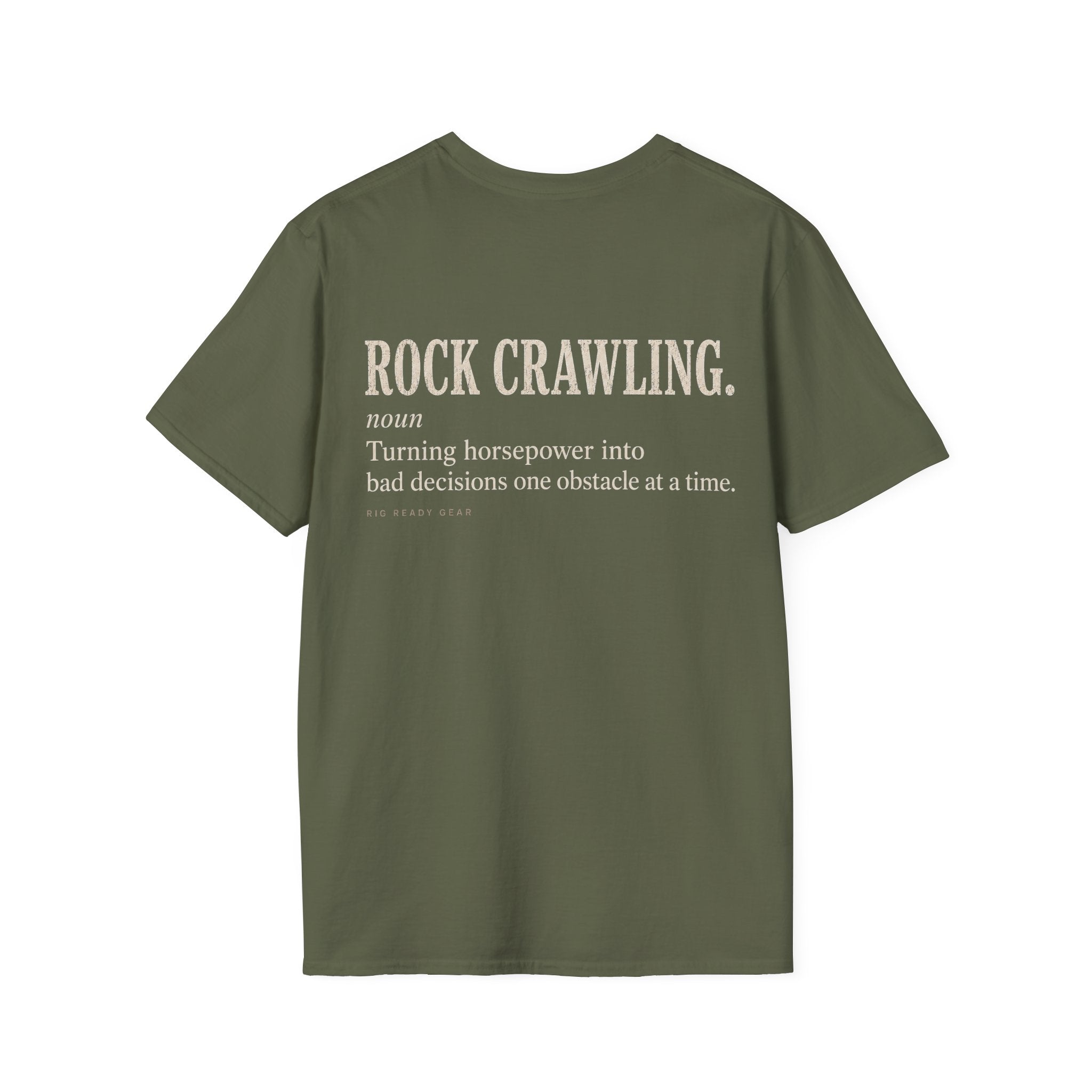 ROCK CRAWLING. Dictionary T-shirt