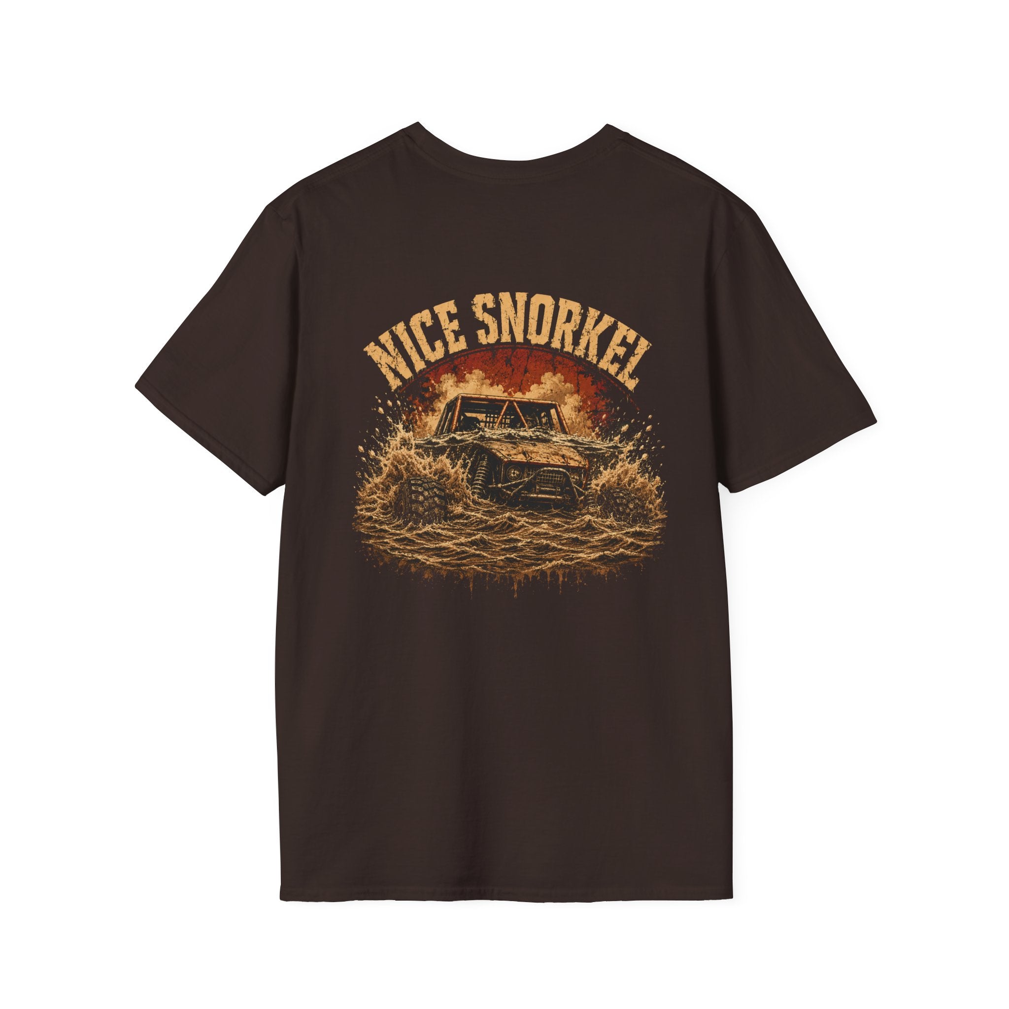 Nice Snorkel T-Shirt — Retro Off-Road Water Crossing Tee