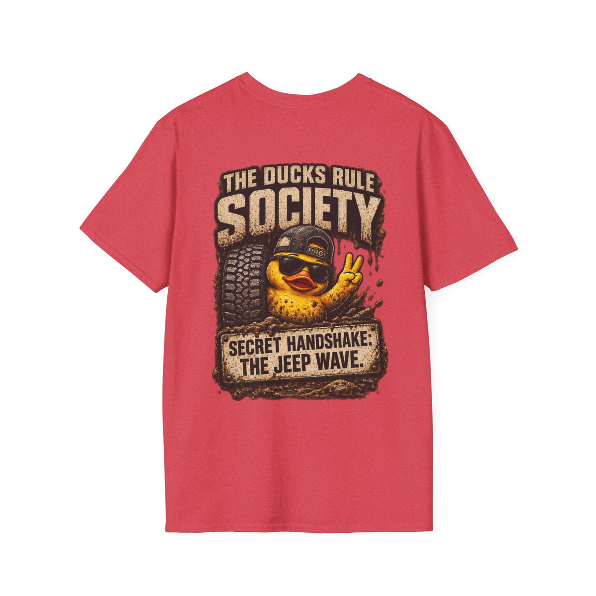 The Ducks Rule Society — Secret Handshake: The Jeep Wave — Wave Approved T-shirt