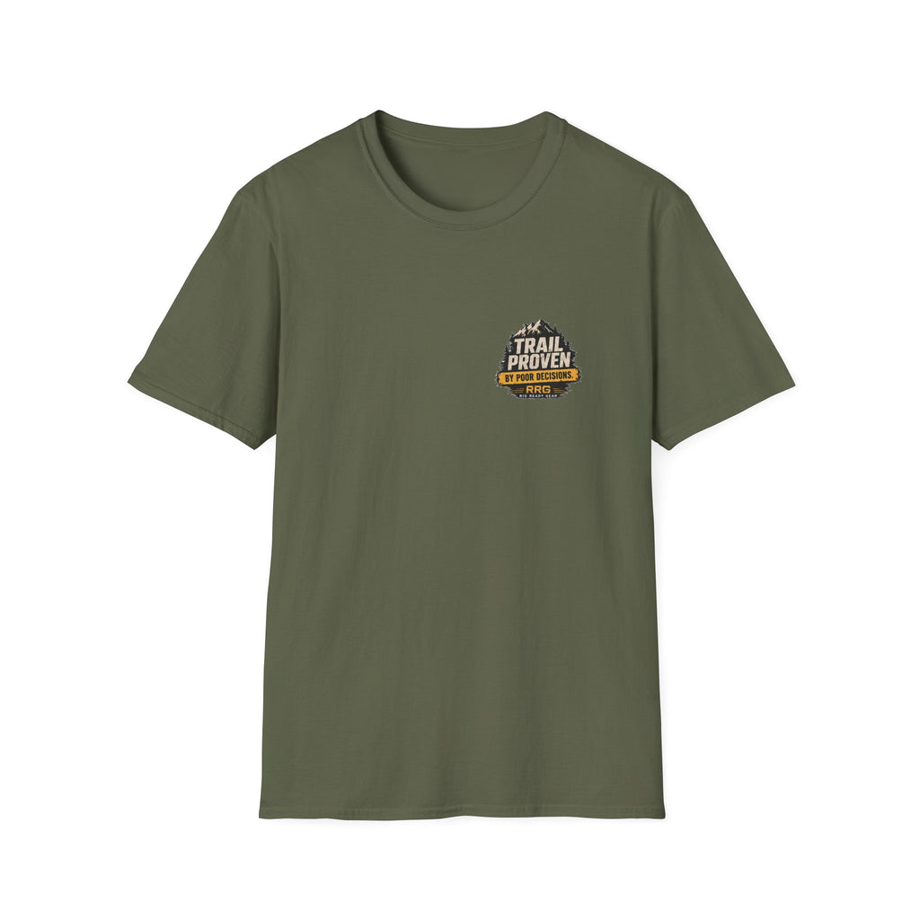TRAIL PROVEN BY POOR DECISIONS T-shirt