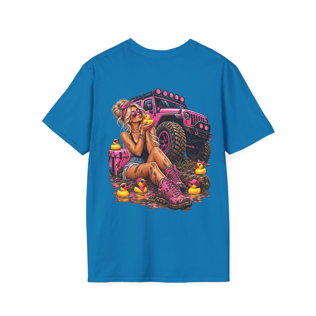 Mud, Ducks & Pink 4x4 T-shirt