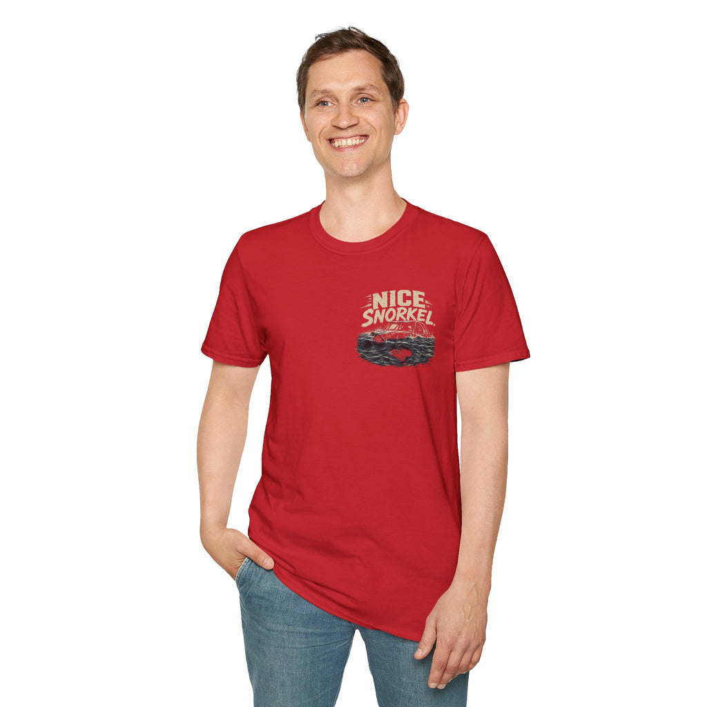 Nice Snorkel T-Shirt — Funny Off-Road Water Crossing Tee