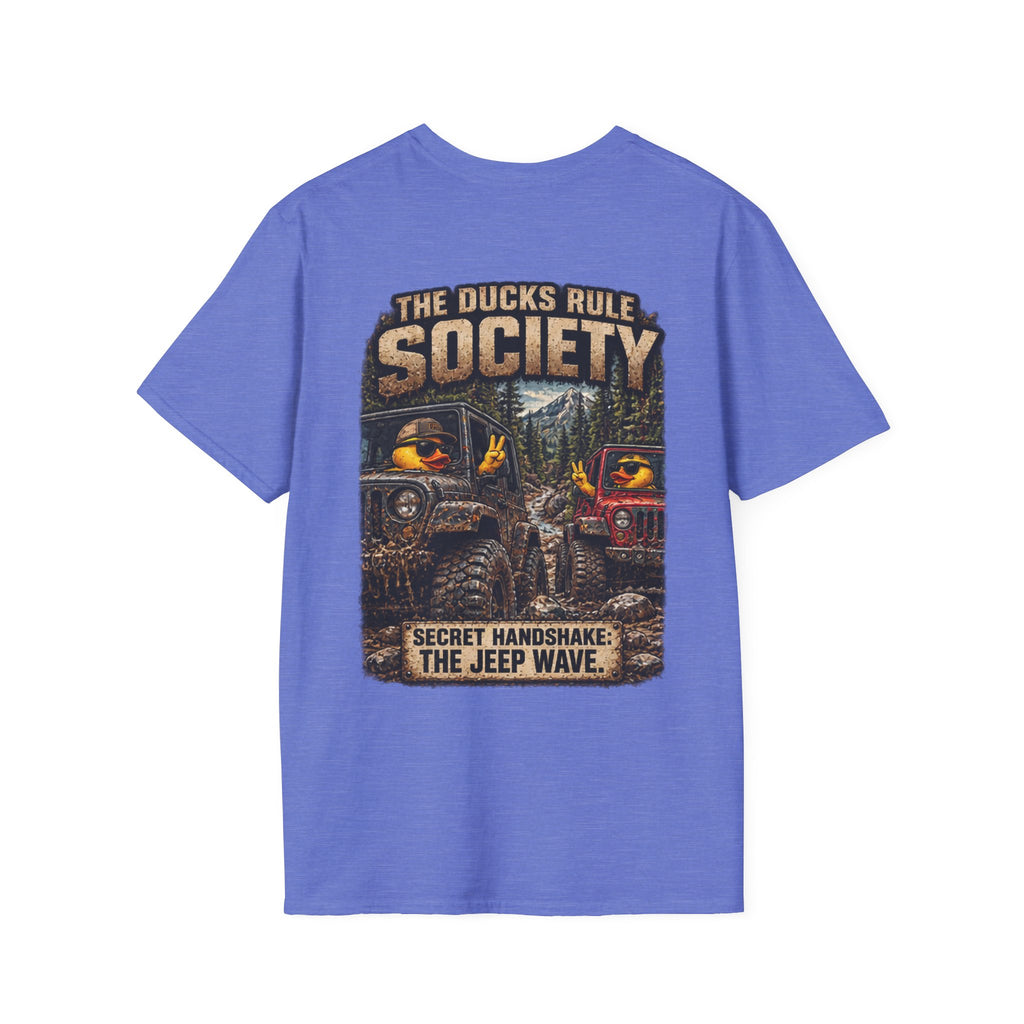 The Ducks Rule Society — Secret Handshake: The Jeep Wave T-shirt