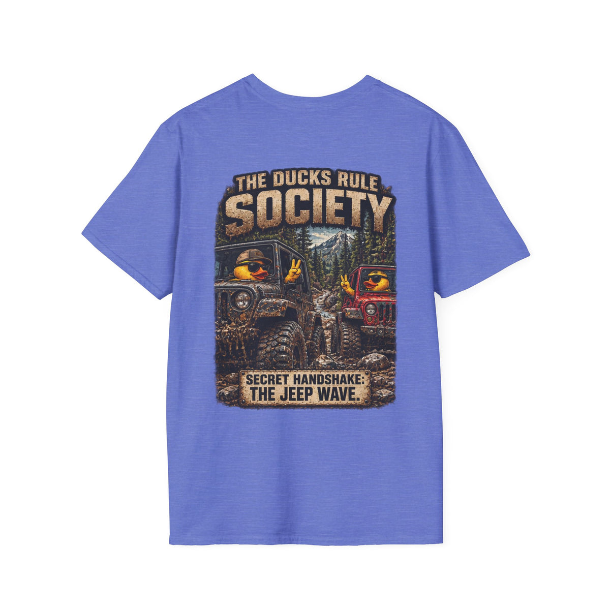 The Ducks Rule Society — Secret Handshake: The Jeep Wave T-shirt